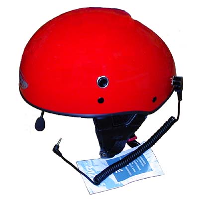 無線通信用ヘッドセット、ヘルメットの加工